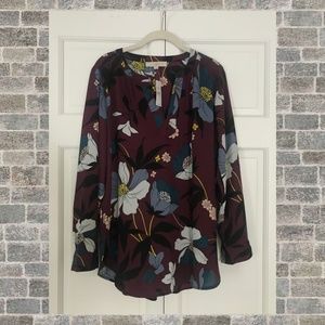 NWT Loft Floral Blouse